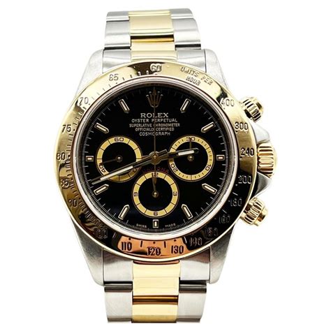 rolex daytona schwarzes armband